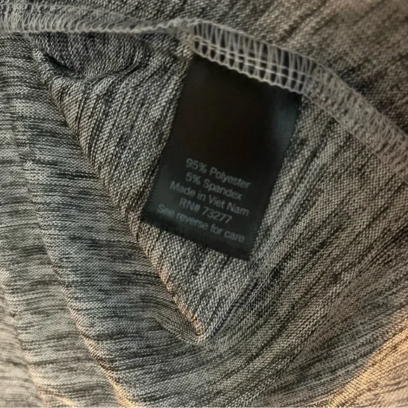 Simply Vera Vera Wang Womens Gray Ruched Sleeve Blouse Office Top Business Large - Picture 5 of 5